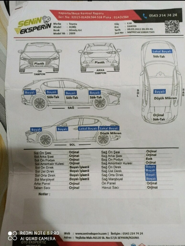 memurda Toyota Auris - 9