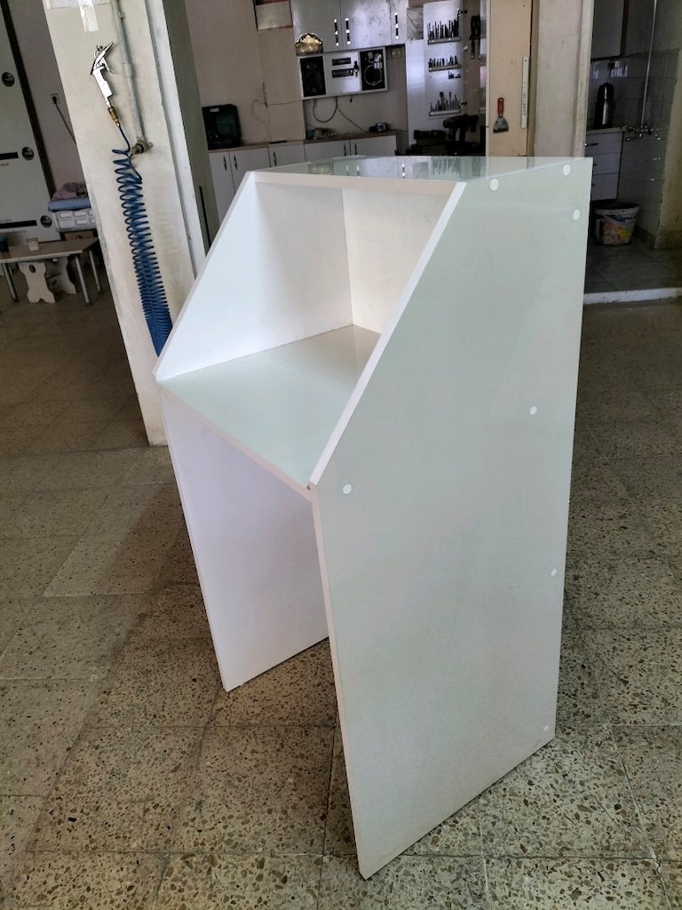 banko karşılama masası kasa - 6