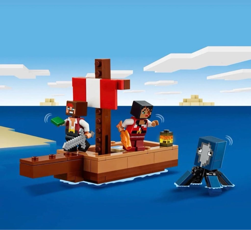 Lego Minecraft Korsan Gemisi Yolculuğu - 6