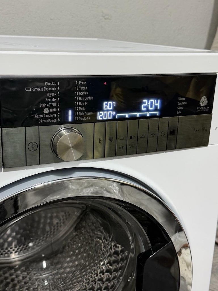 Arçelik 9 kg 1200 devir çamaşır makinası yeni - 2