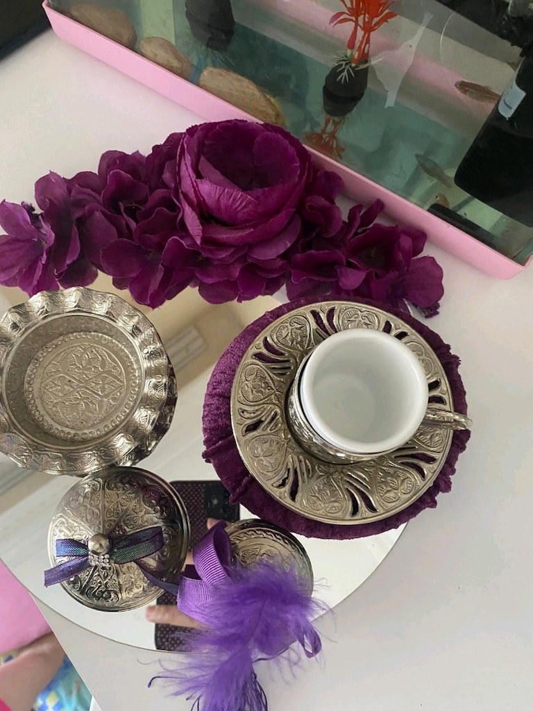 söz nişan damat kahve fincan seti - 3