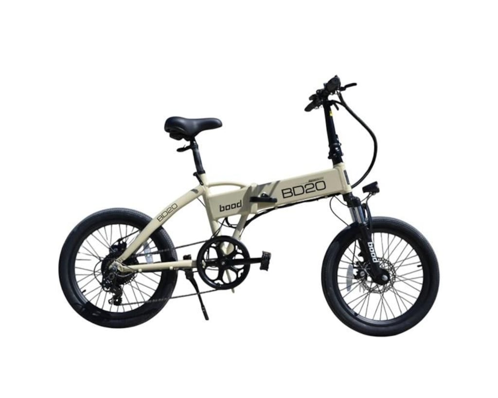 BOOD BD-20 250 W 30–60 km Menzil Katlanabilir Elektrikli Bisiklet Kum - 2