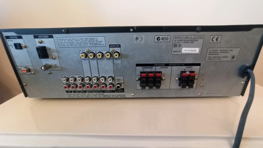 SONY STR-DE485E RADYOLU AMFİ - 4