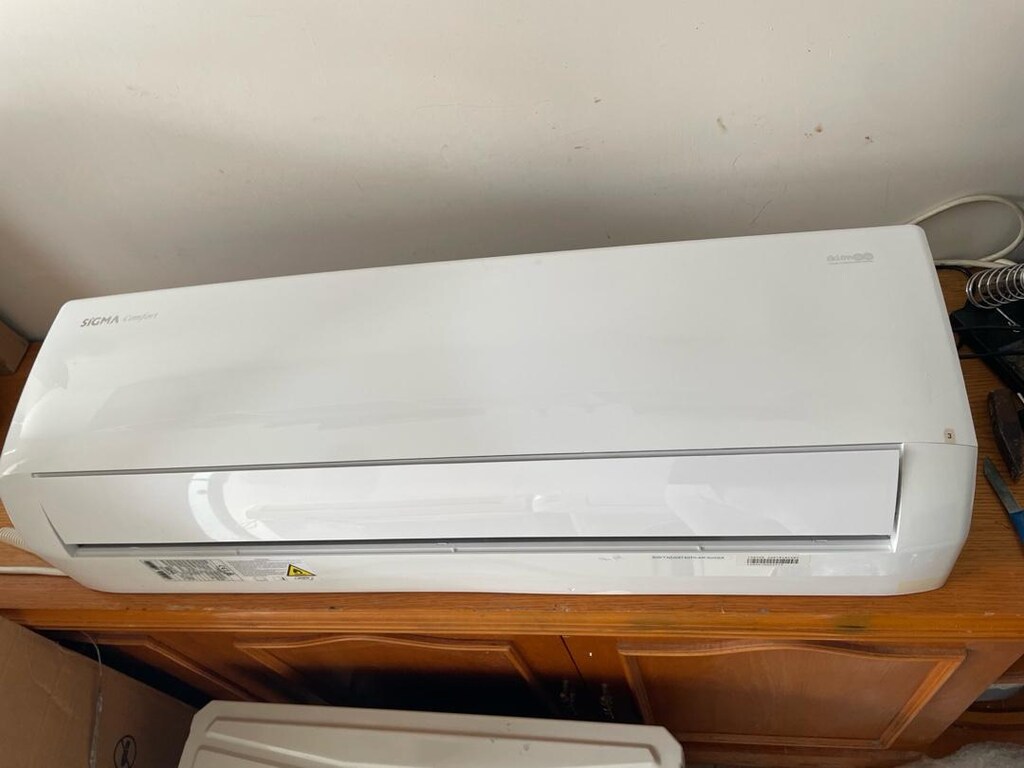 içi dışı tertemiz sadece 1 kere kullanıldı 18.000 btu Sigma inverter - 4