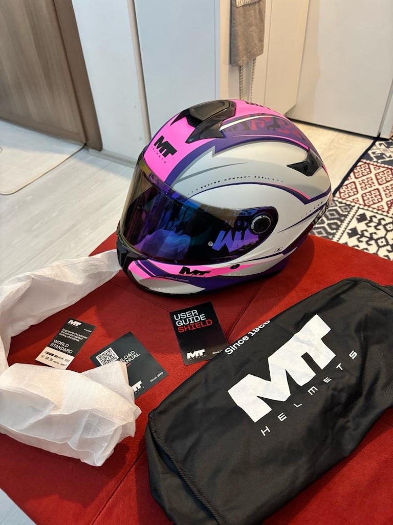 MT Helmets Targo S Mor Vizörü - 7