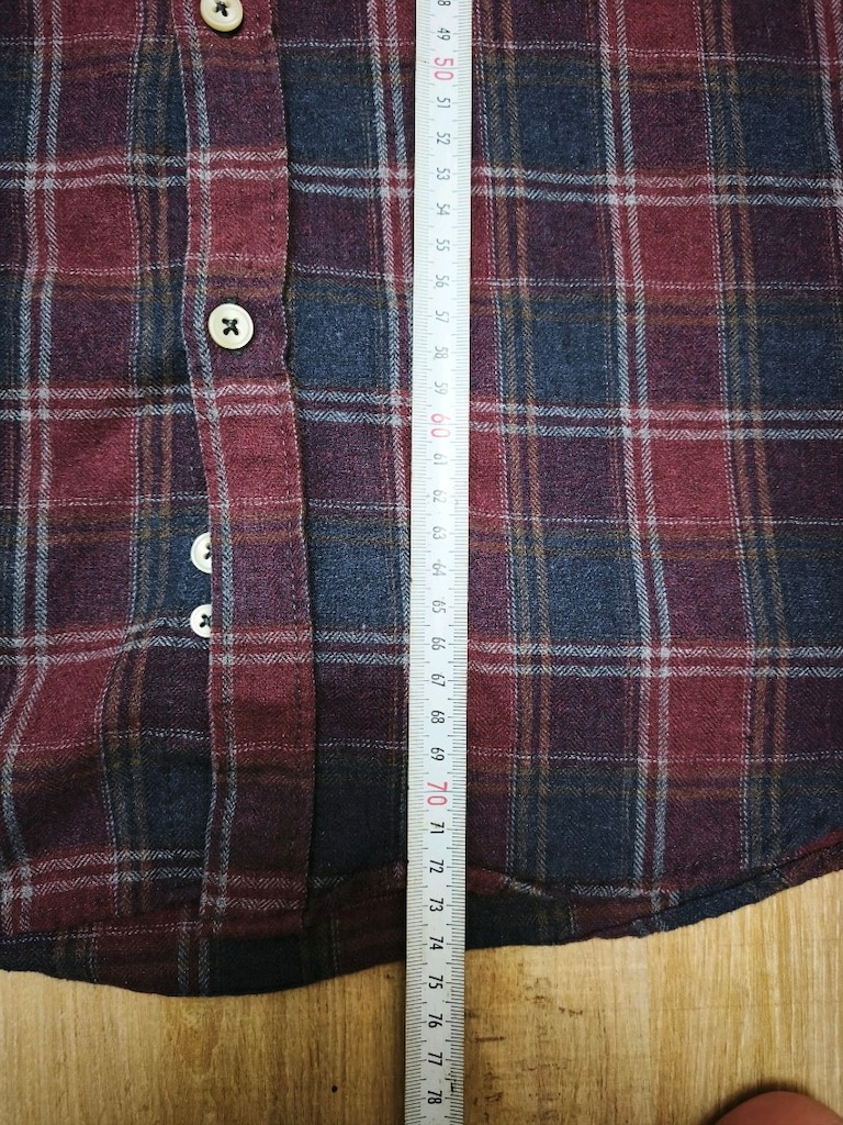 Lacoste Kareli Gömlek 39/M slim fit kışlık gömlek - 7