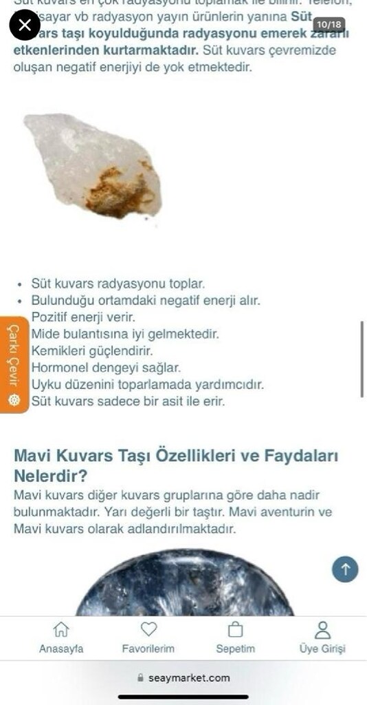 Kristal Kuvars Doğaltaş Kolye - 5