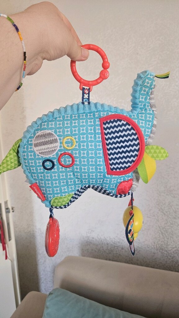 Fisher Price Eğlenceli Fil Çıngırak - 2
