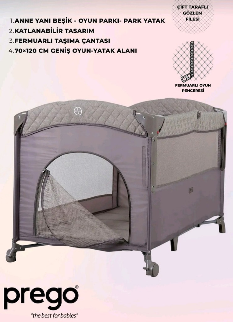 prego park beşik+yatak - 6