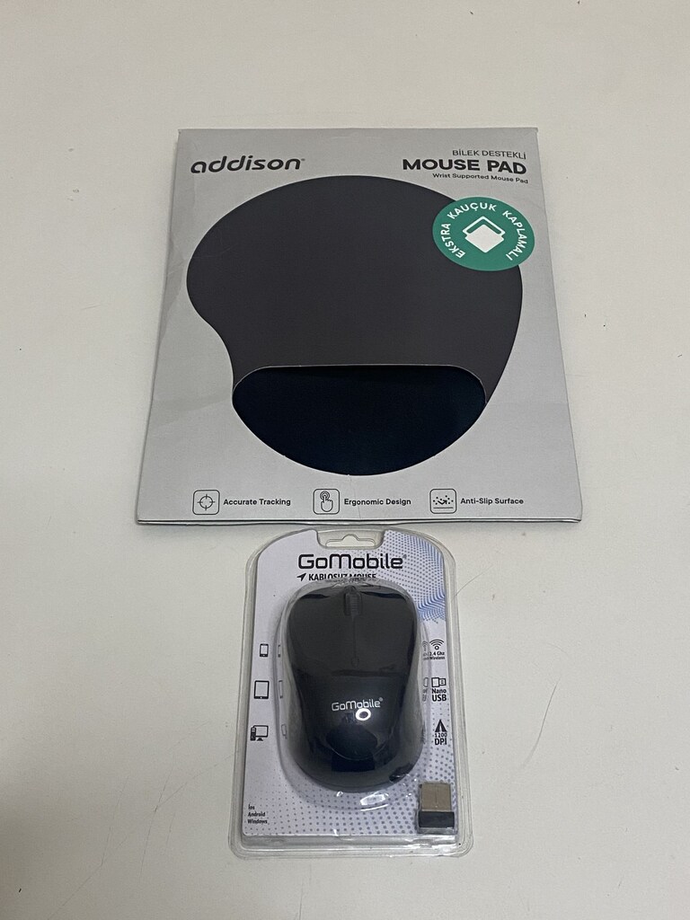 Kablosuz Klavye Mouse Set+ Mouse Pad - 3