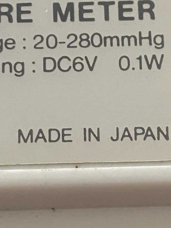 Tansiyon ölçme cihazı Japon malı - 2
