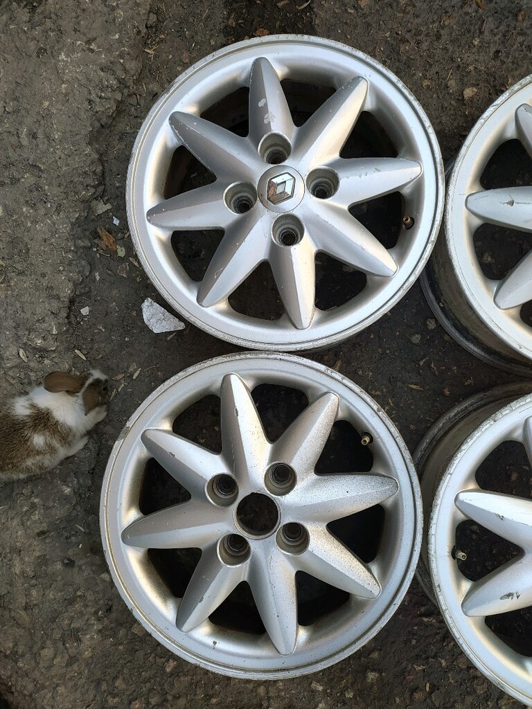 14 orjinal reno jantı Kango Clio sembol uyumlu - 6
