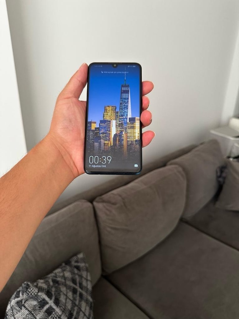 TEMİZ SORUNSUZ HUAWEİ P30 LİTE 128 GB MAVİ RENK TELERON - 6