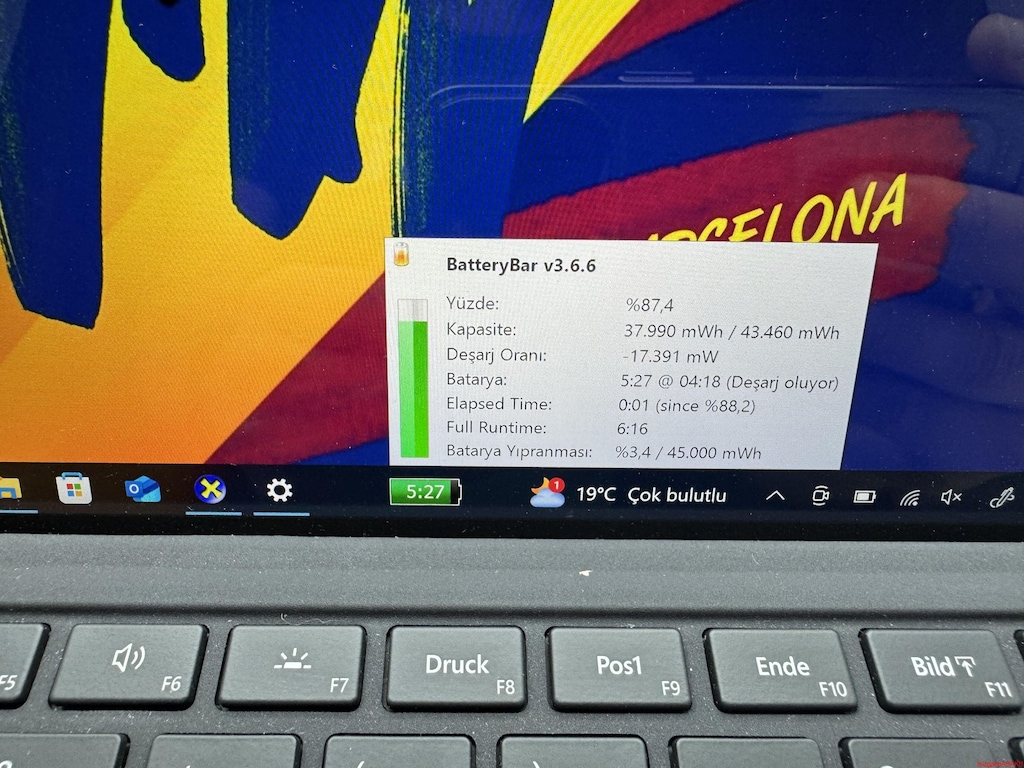 SURFACE İ5 8. NESİL 8 GB RAM 256 NVME DOKUNMATİK + KALEM - 5