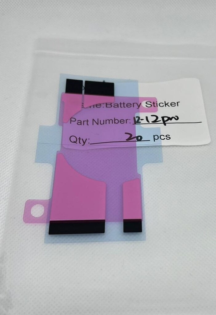 iPhone 7P 8P X XS XR Xs Max 11 12 13 14 Batarya Pil Bandı Yapışkan - 6