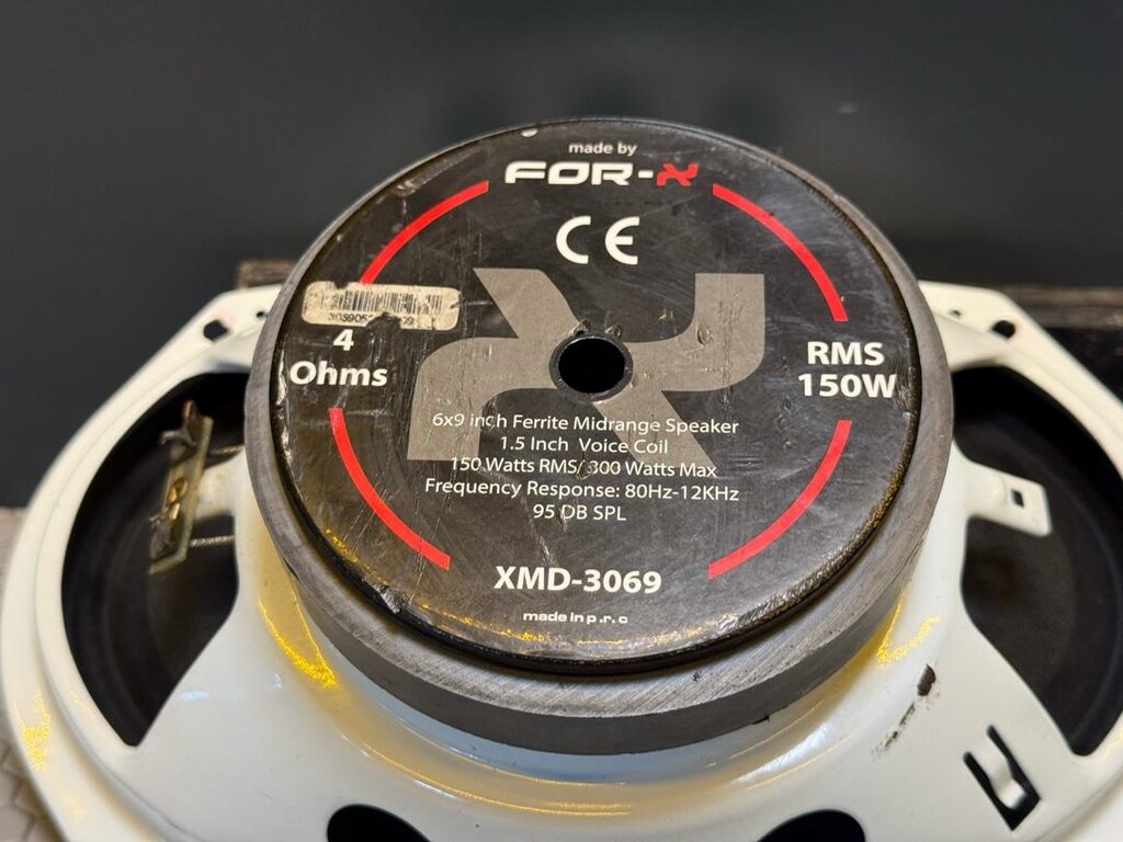 For x 300 w 150 Rms Oval Midrange - 5
