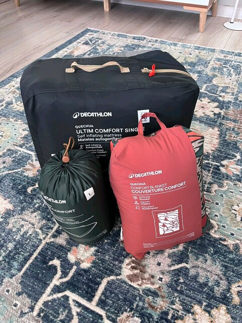 Decathlon Quechua Ultim Comfort 3’lü Kamp Uyku Seti