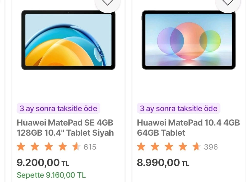 Huawei tablet iki adet - 4