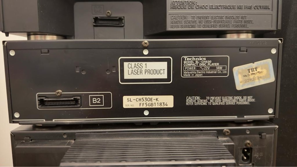 Orijinal Japon Technics CH730 Müzik Seti ve 3 Yollu Hoparlör Takımı - 7