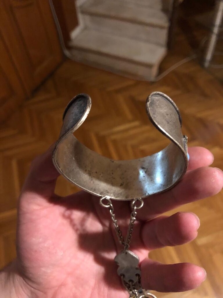 Bileklikli üç yüzük gösterişli şahmaran - 5
