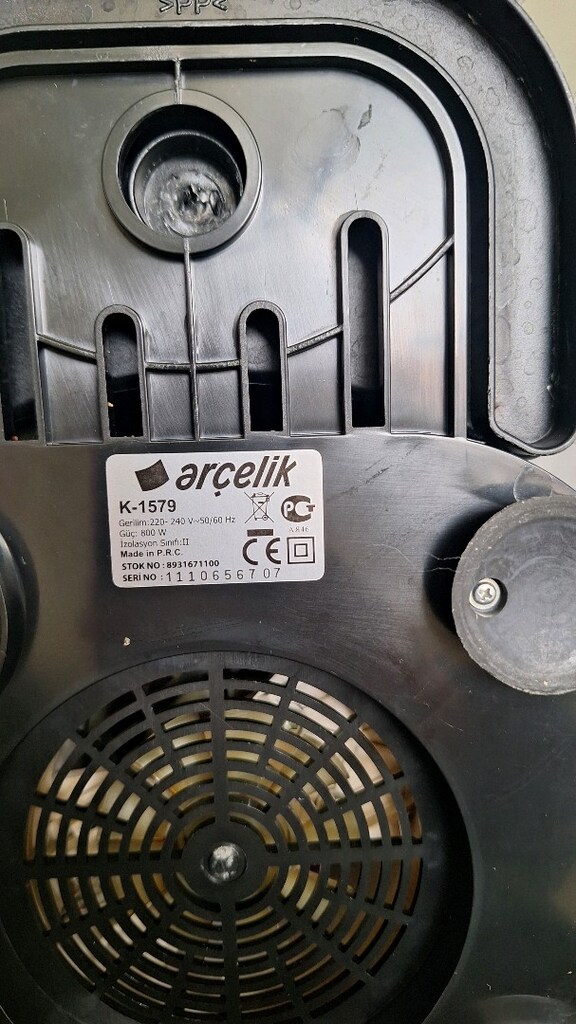 Arçelik K-1579 800W inox katı meyve sıkacağı - 6