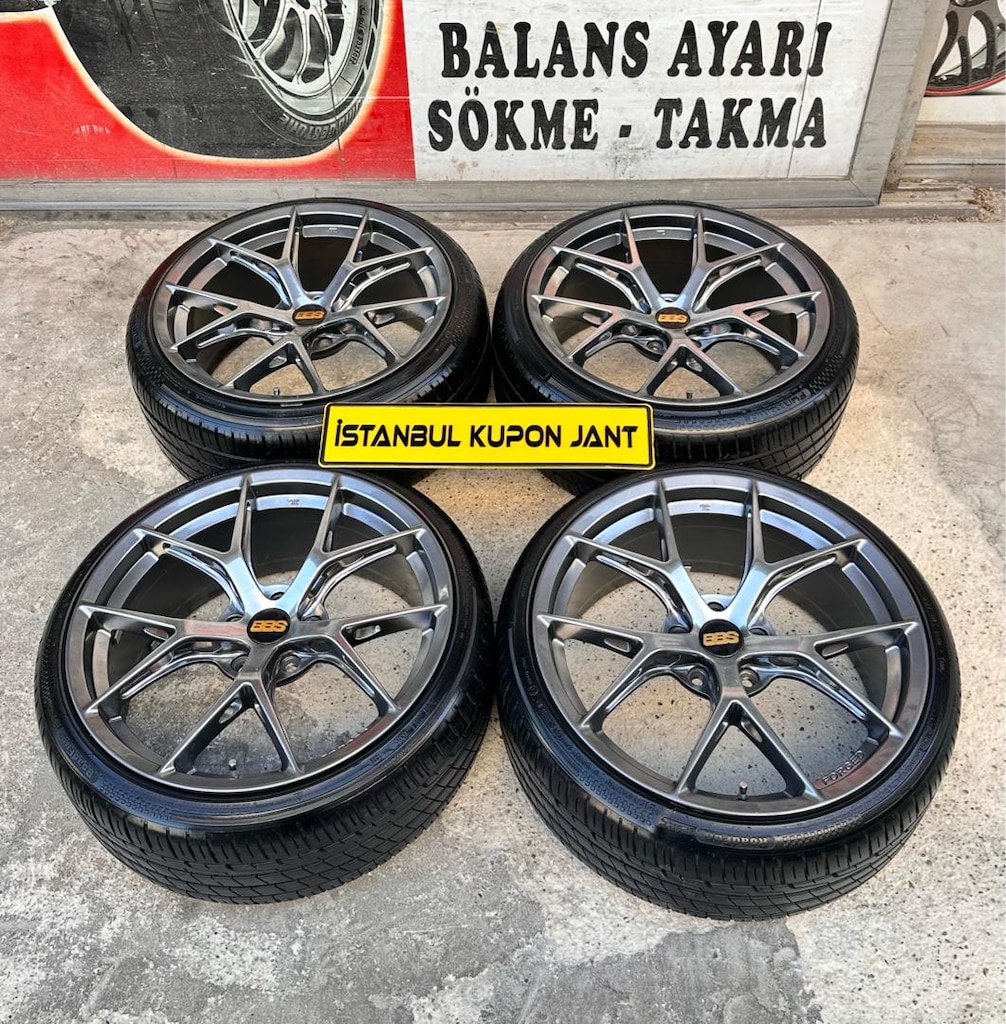 19 inç BBS Fİ-R 5x114.3 JANT LASTİK TAKIMI 215/35/19 235/35/19 DOT2025 - 6