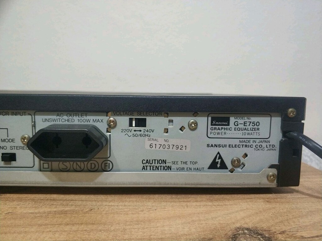 SANSUİ S-G750 STEREO EKOLAYZER - 8