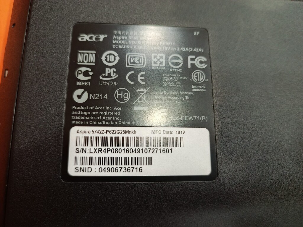 acer aspire 5747Z - 3