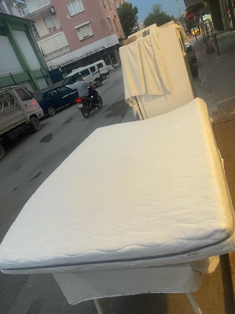 AHŞAP KARYOLA ve YATAĞI IKEA 140-200cm - 5