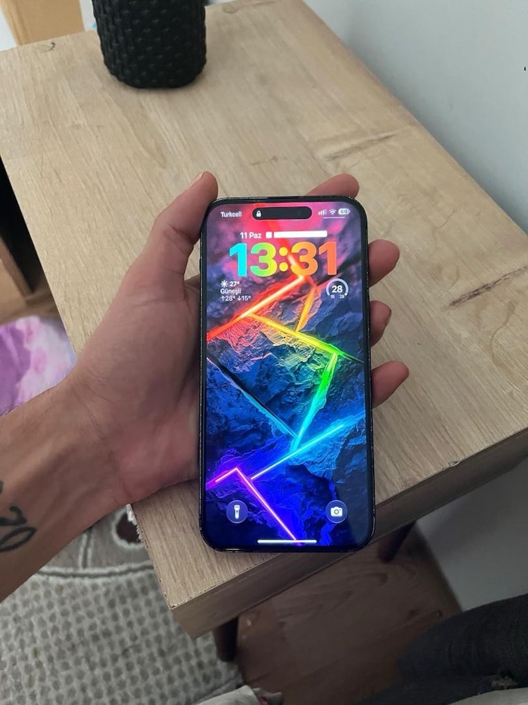 DEĞİŞENSİZ !!!, Pil Sağlığı %87- iPhone 14 Pro Max 256 GB (eSIM Aktif) - 9