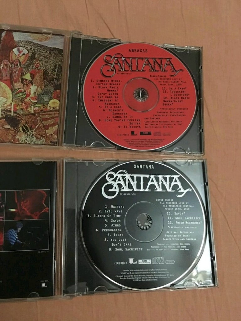 Santana 2li orjinal cd albüm - 5