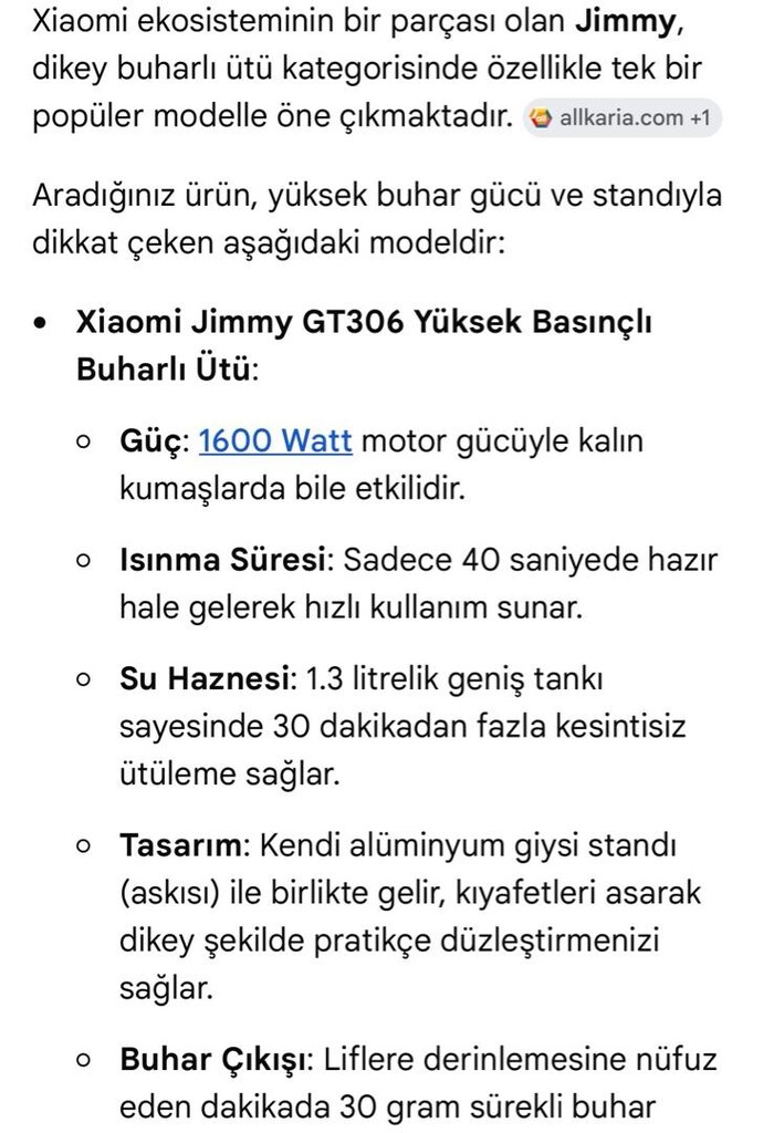 xiaomi jimmy gt360 dikey ütü - 5
