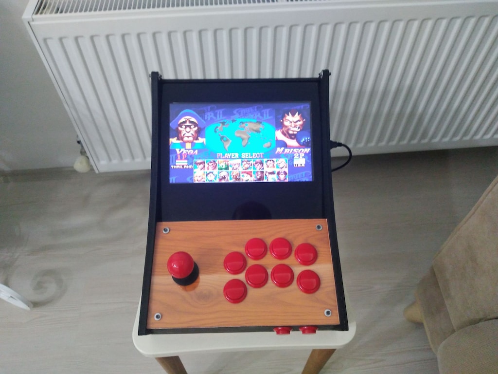Arcade Retro Portable Fightcade Oyun Makinası - 12