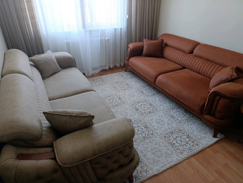 koltuklar ve TV sehpası