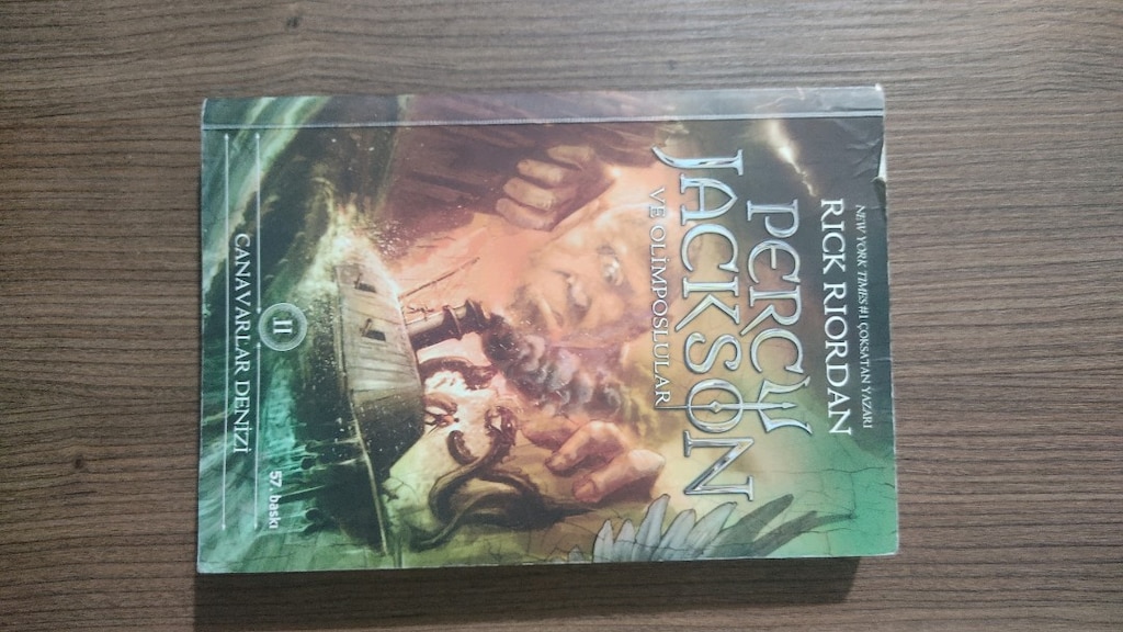 Percy Jackson ve Olimposlular Kitap Serisi 1,2,3,4,5 - 4