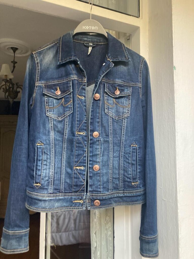LTB unisex sıfır kot jean ceket (36-38 beden)