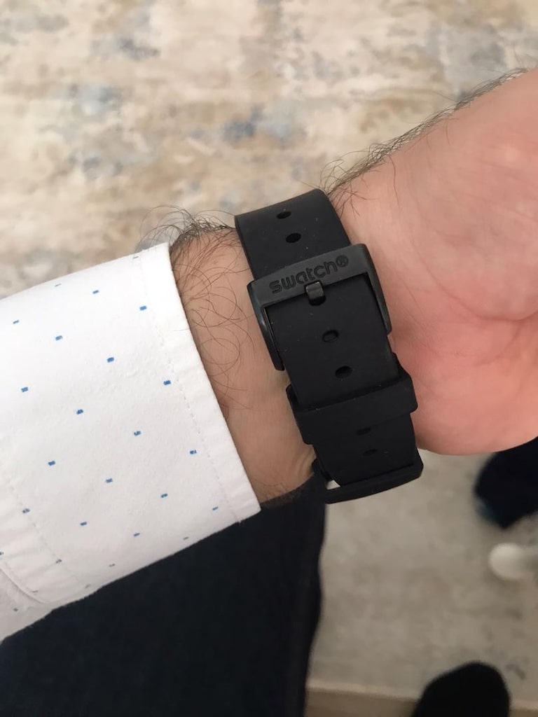 Swatch Çelik kasa silikon kordon - 4