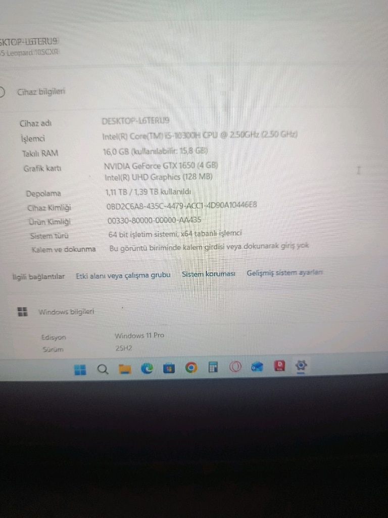 MSI GL65 Leopard - Oyuncu Laptopu / Temiz & Sorunsuz - 4