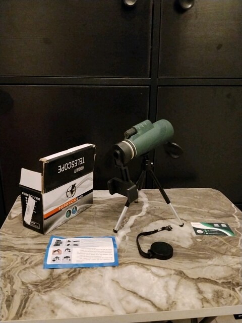80x100 Teleskop