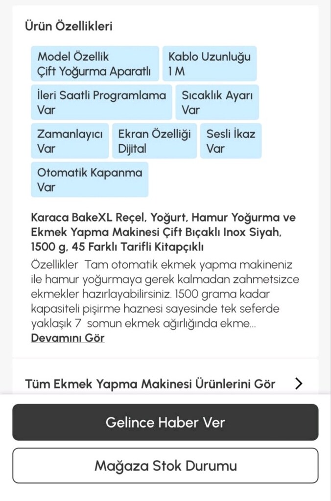 ekmek yapma makinesi - 6