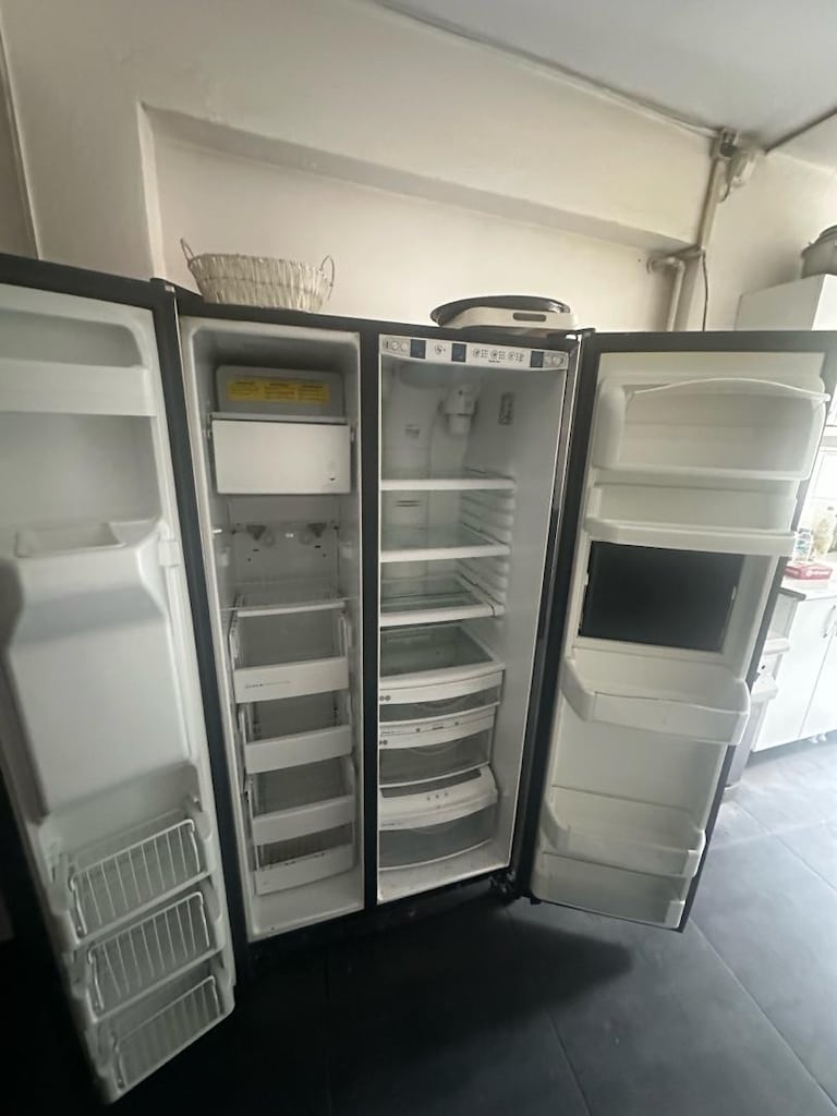 General Elektrik inox çift kapılı dar taraf derin dondurucu buzdolabı - 2