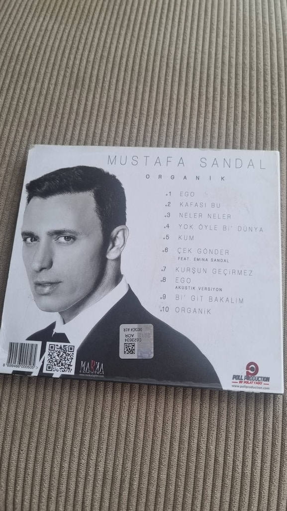 Mustafa Sandal Organik Cd - 2