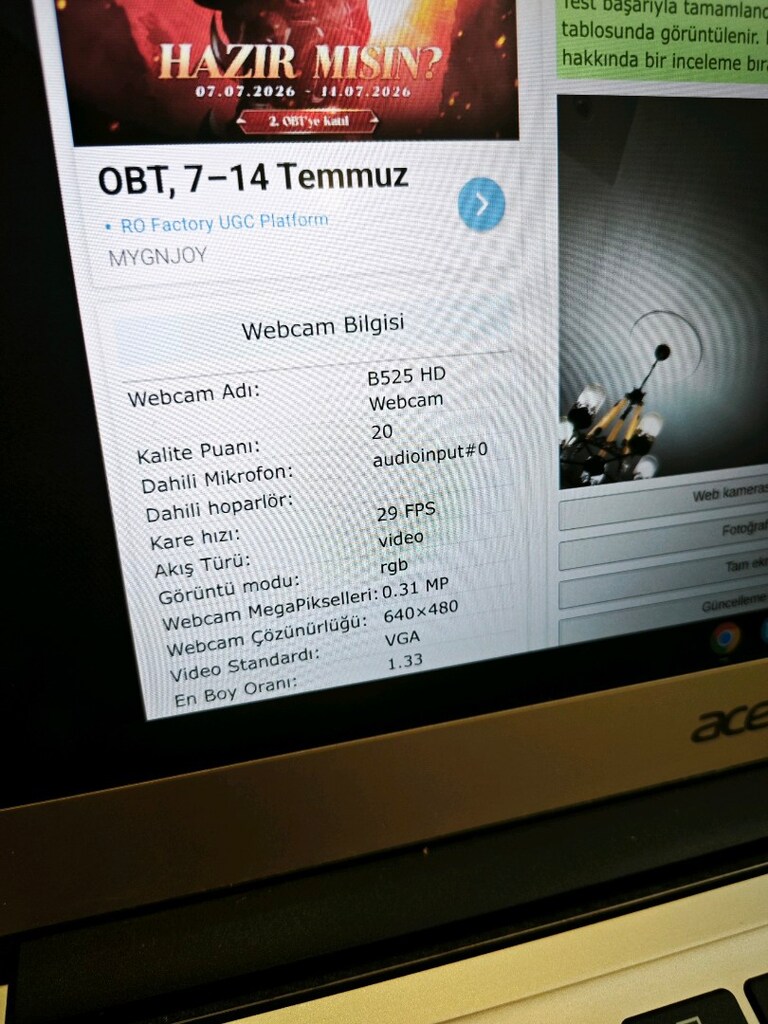 Logitech B525 HD Webcam - Otomatik Odaklamalı & Dahili Mikrofonlu - 7