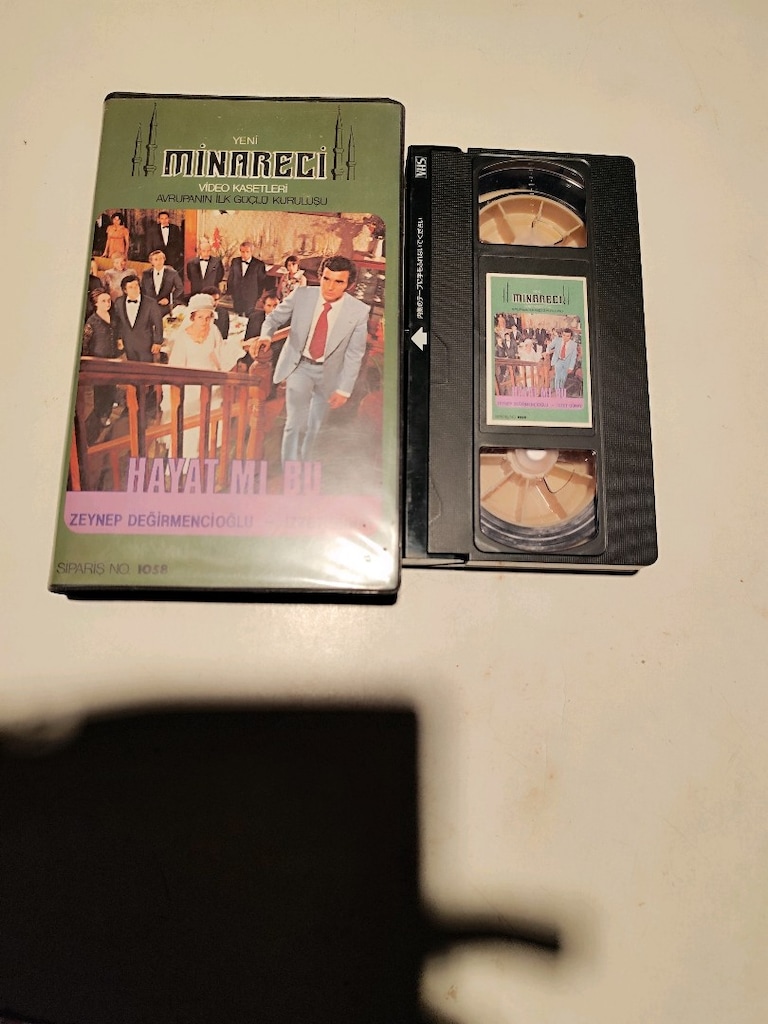 VHS vıdeo kaset - 6