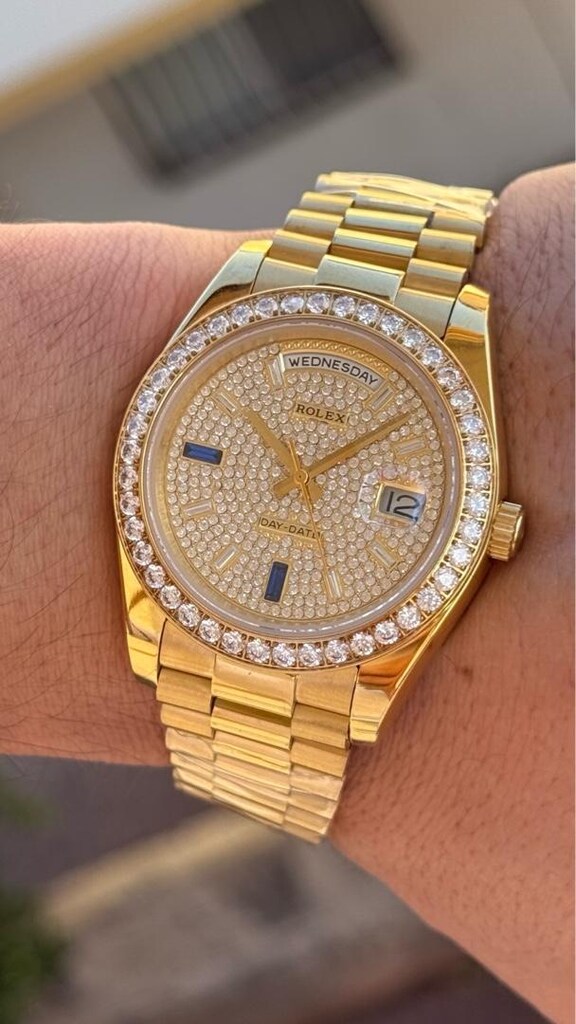 ROLEX DAY DATE DİAMOND AUTOMATİC - 7