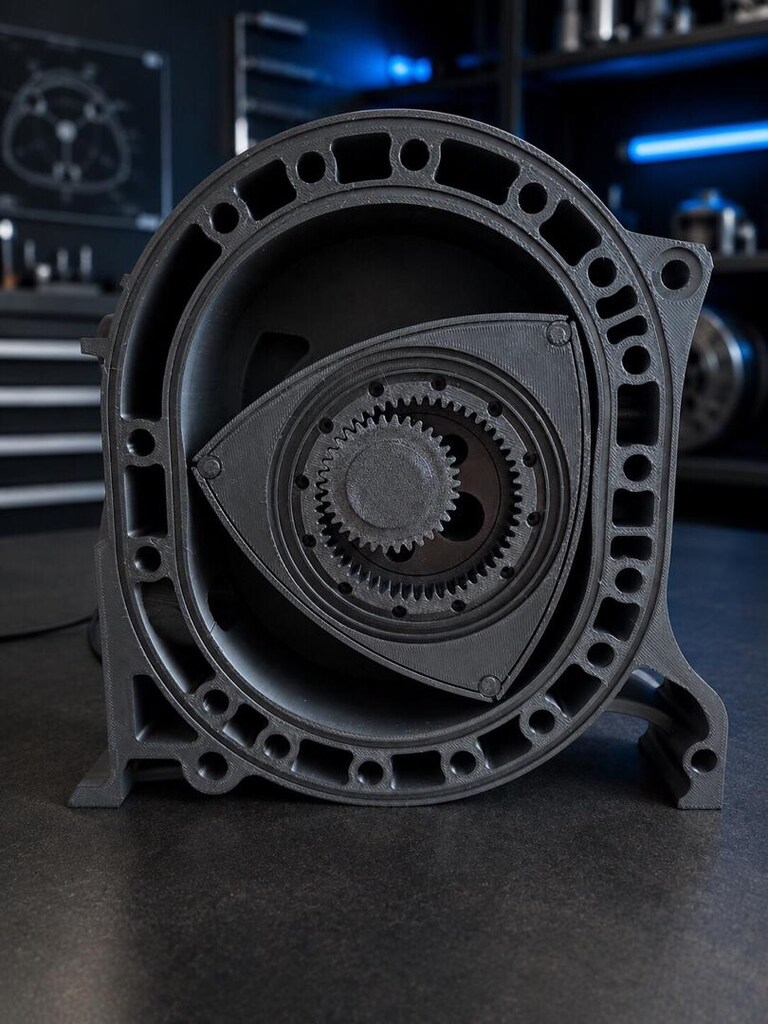 Wankel Motor Maketi - 4