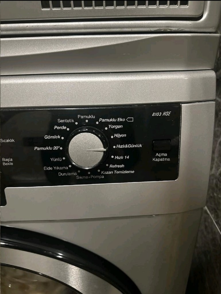 Arçelik 8 kg tertemiz Gri Renk Çamaşır Makinesi - 2