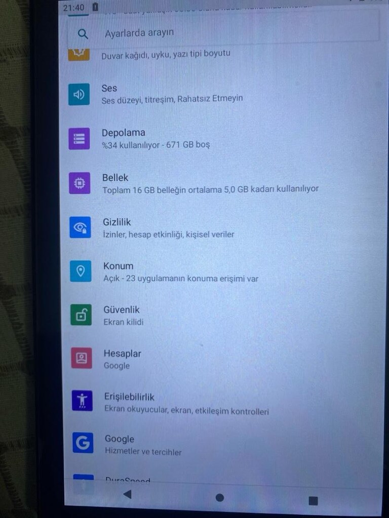 yurt dışından sim li tablet - 10