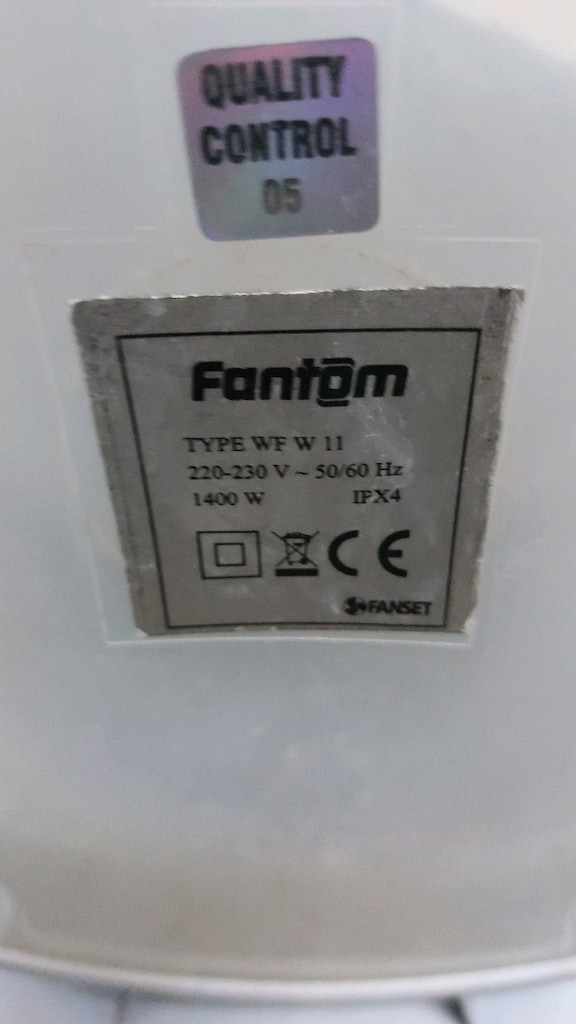 Satılık Fantom marka süpürge 2devir düğmeli 1400+1800 vat - 4