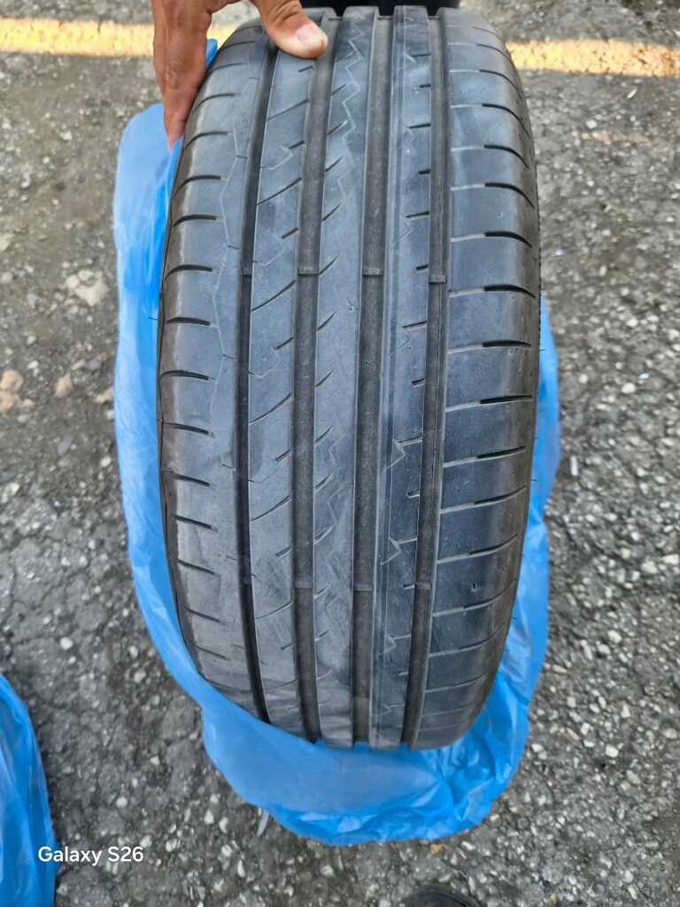 215 55 17 orjinal passat 5x112 jant lastik takas yok - 9